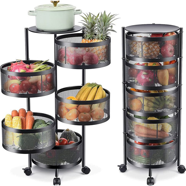 5-Layer Multifunctional Kitchen Rack